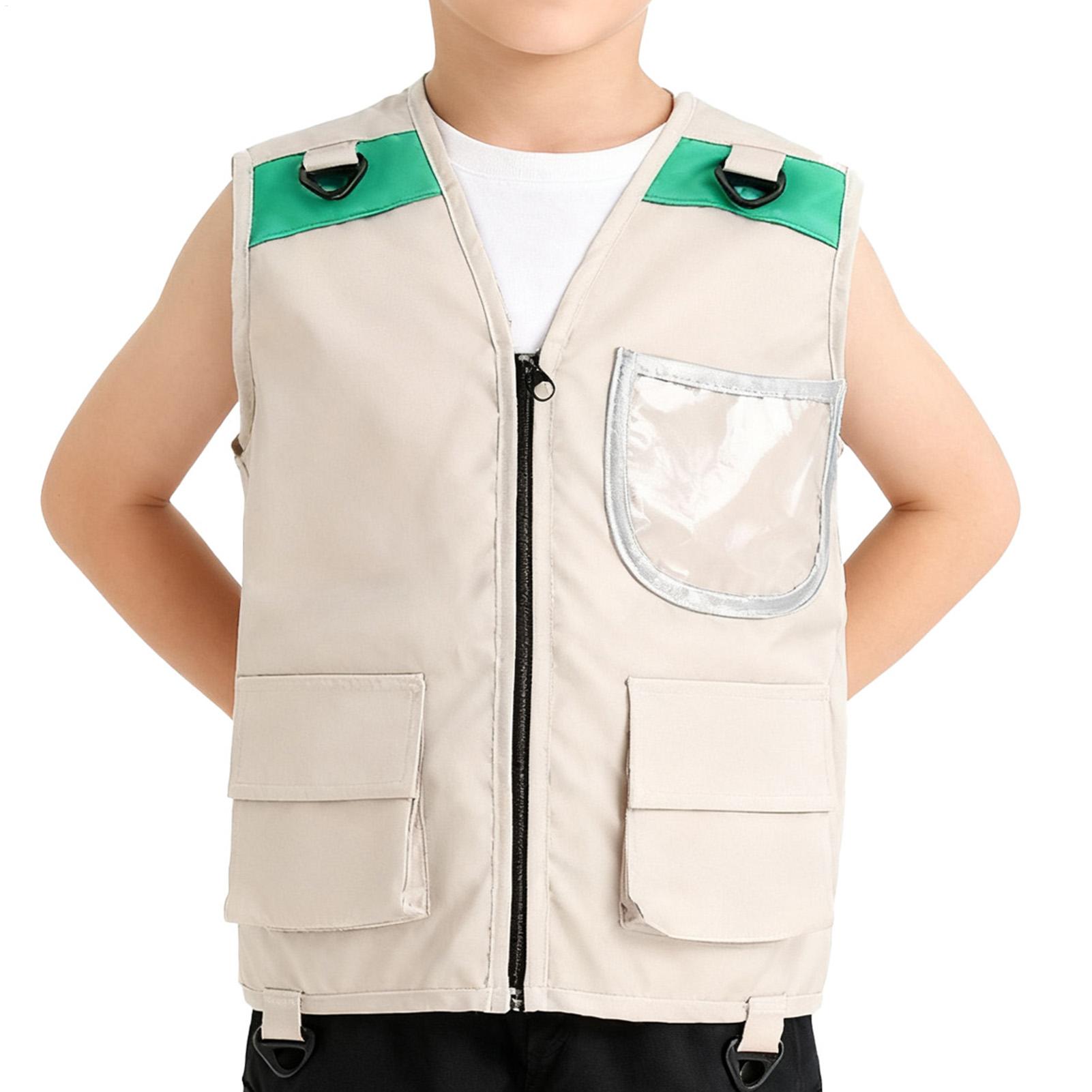 어린이 탐험가 조끼 의상 사파리 카고 조끼 소년 야외  - Outdoor Adventure Kit For Kids 리뷰 및 가격
